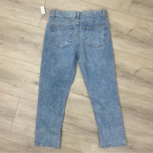 Wonder Nation Boys Slim Knit Stretch Denim Jeans Adjustable Waist, 10 Husky - Picture 2 of 8